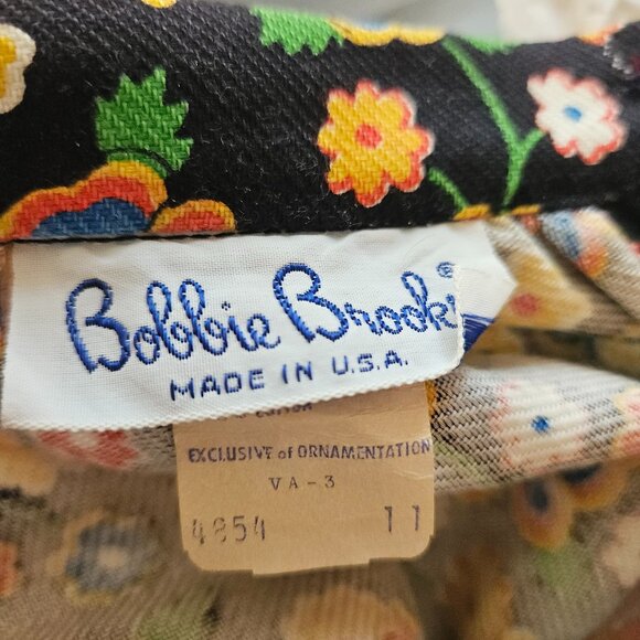 Vintage 70's Bobbie Brooks Mod Shirt and Maxi Skirt Set  S-2/4 - Picture 11 of 12